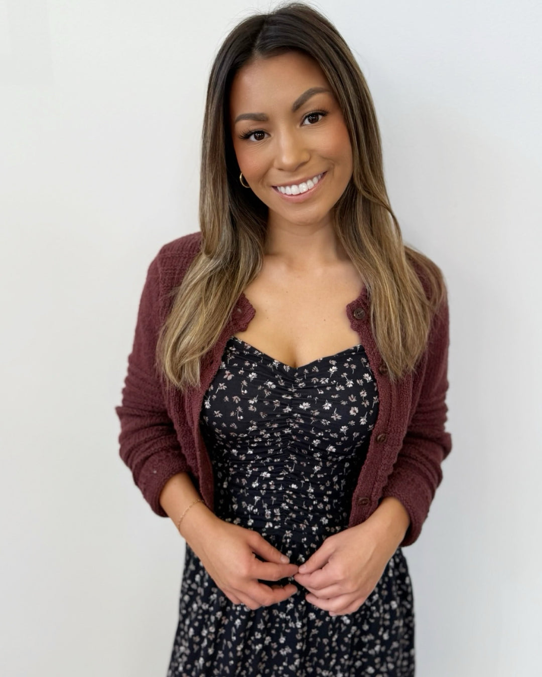 Dominique Ditsy Floral Sleeveless Dress