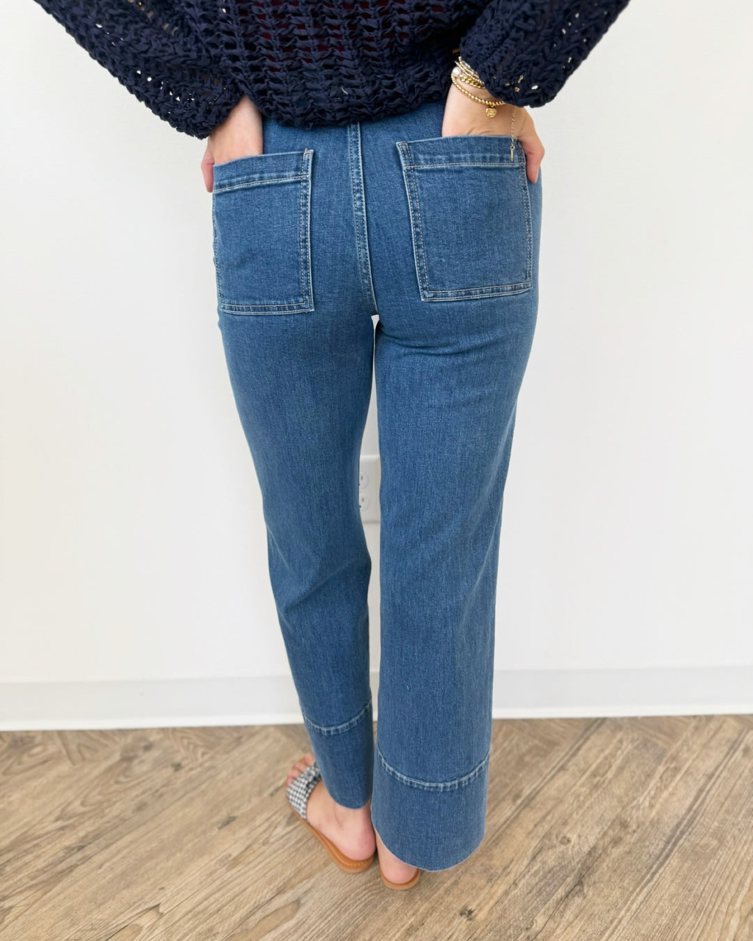 Dear John Holly High Rise Straight Leg Jean