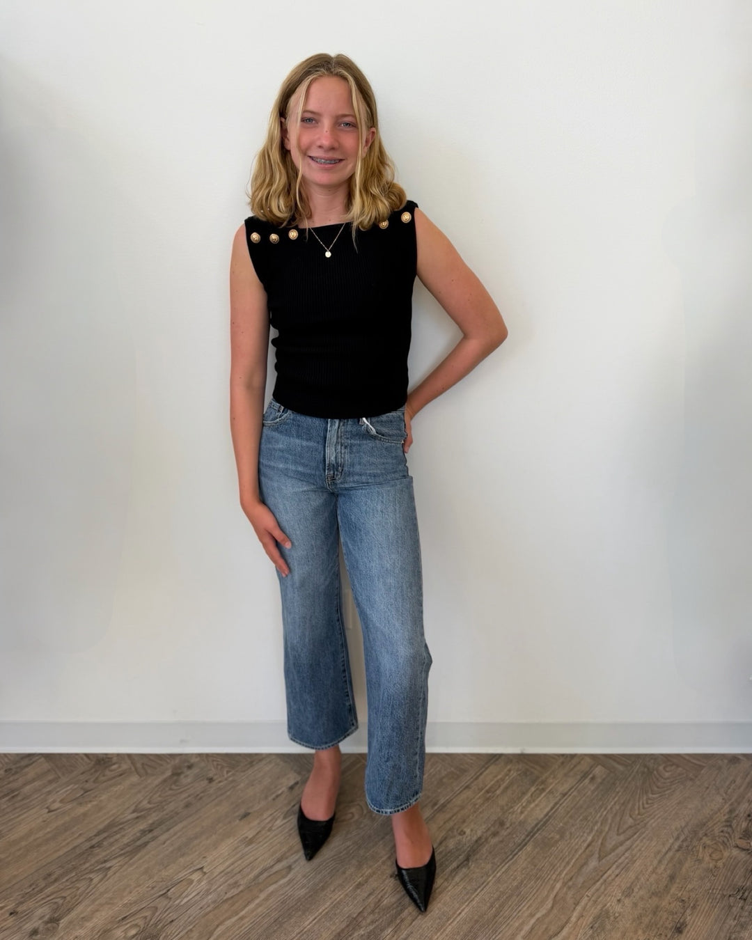 Pistola Larsen Ankle Relaxed Flare Jean