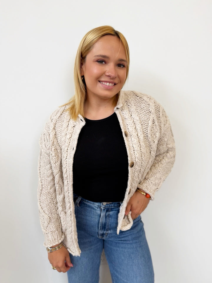 Free People Opal Knit Cardi