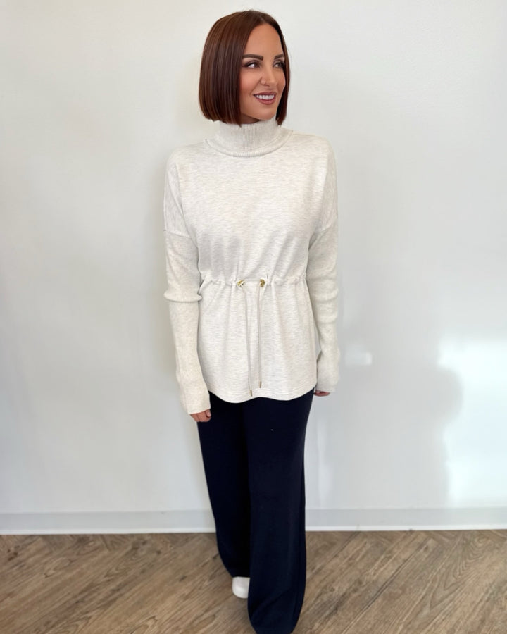 Mayven Cinch Waist Sweatshirt