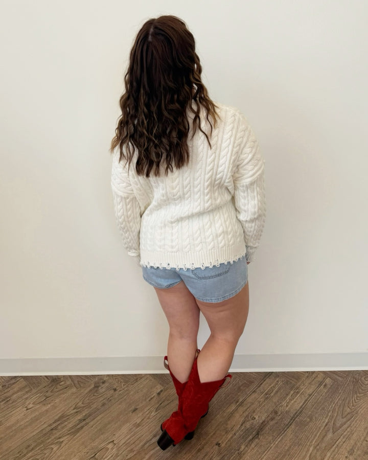 Dear John Rania Long Sleeve Sweater
