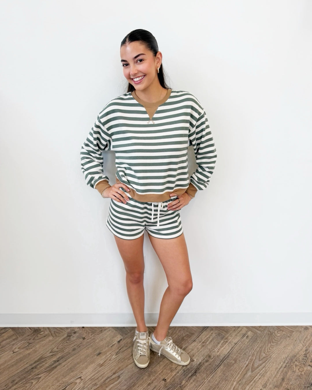 Z Supply Low Key Stripe Short