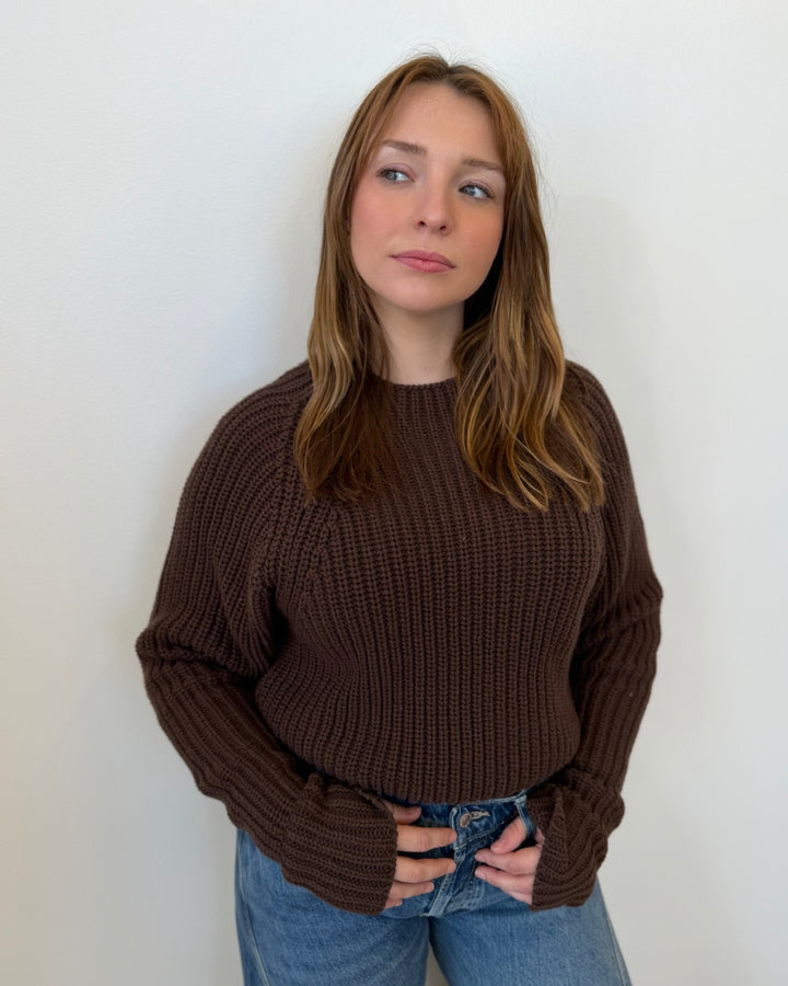 Free People Low Tide Knit Pullover