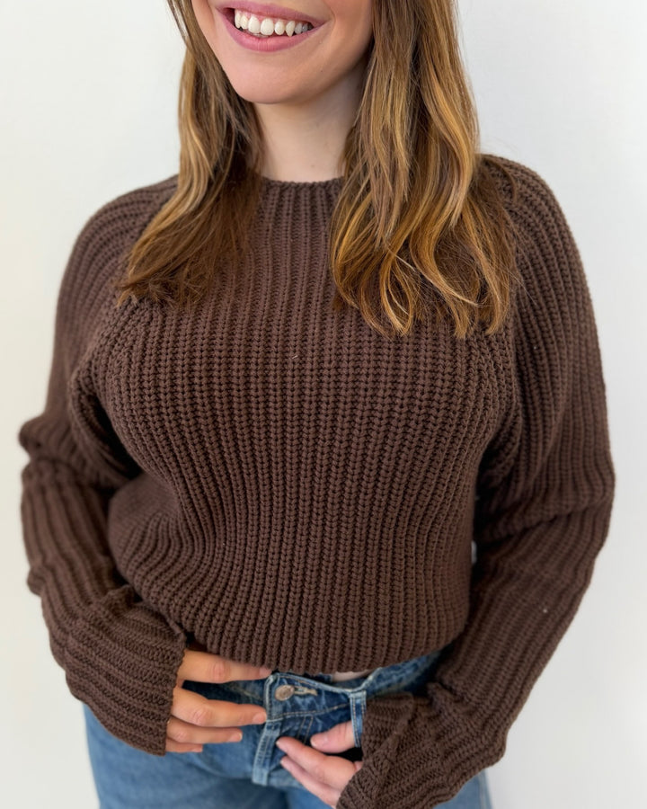 Free People Low Tide Knit Pullover