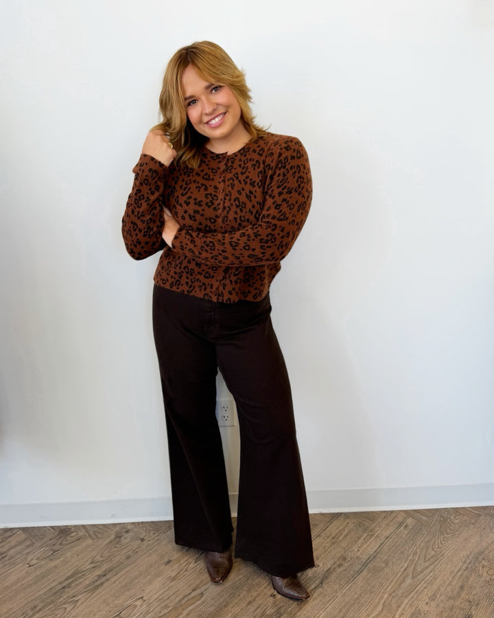 Z Supply Medina Leopard Cardigan