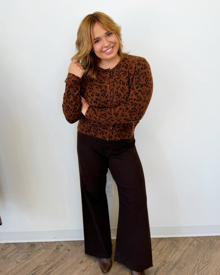Z Supply Medina Leopard Cardigan