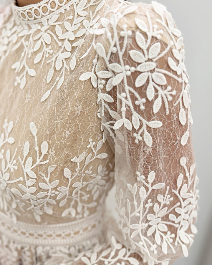 Florence Embroidered Midi Dress