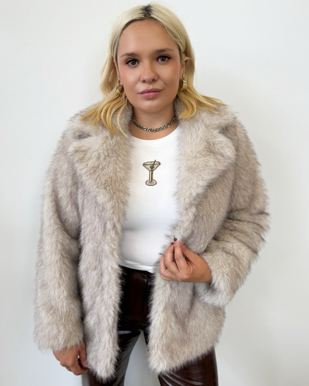 Yasmine Faux Fur Coat
