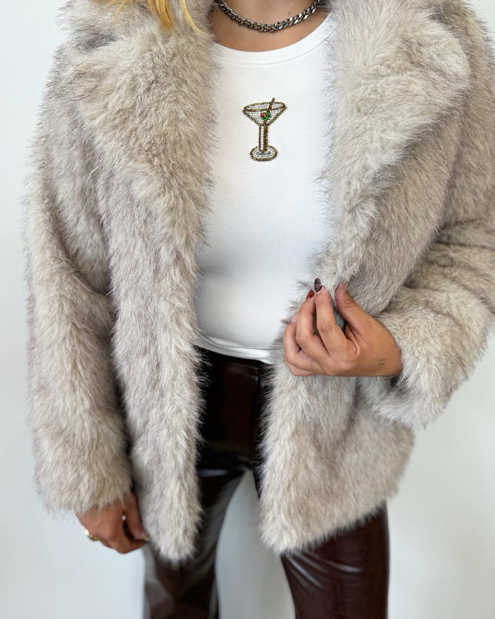 Yasmine Faux Fur Coat