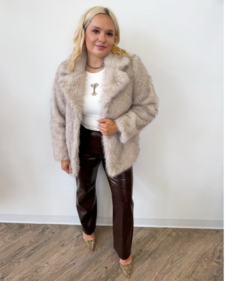 Yasmine Faux Fur Coat
