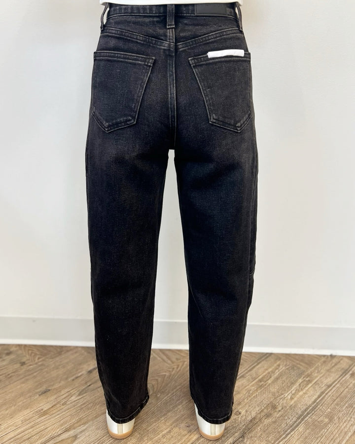 Jensen High Rise Barrel Jean