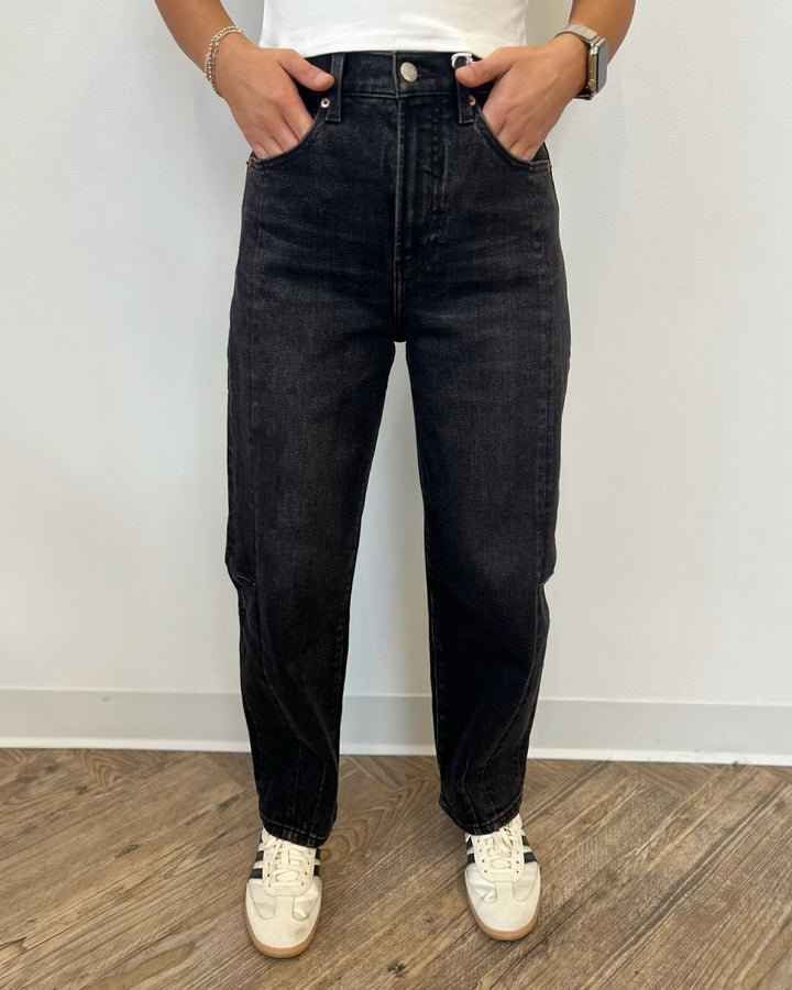 Jensen High Rise Barrel Jean