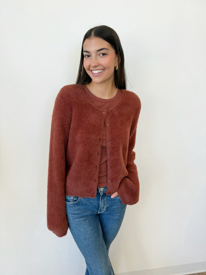 Z Supply Winterglow Fluffy Cardigan