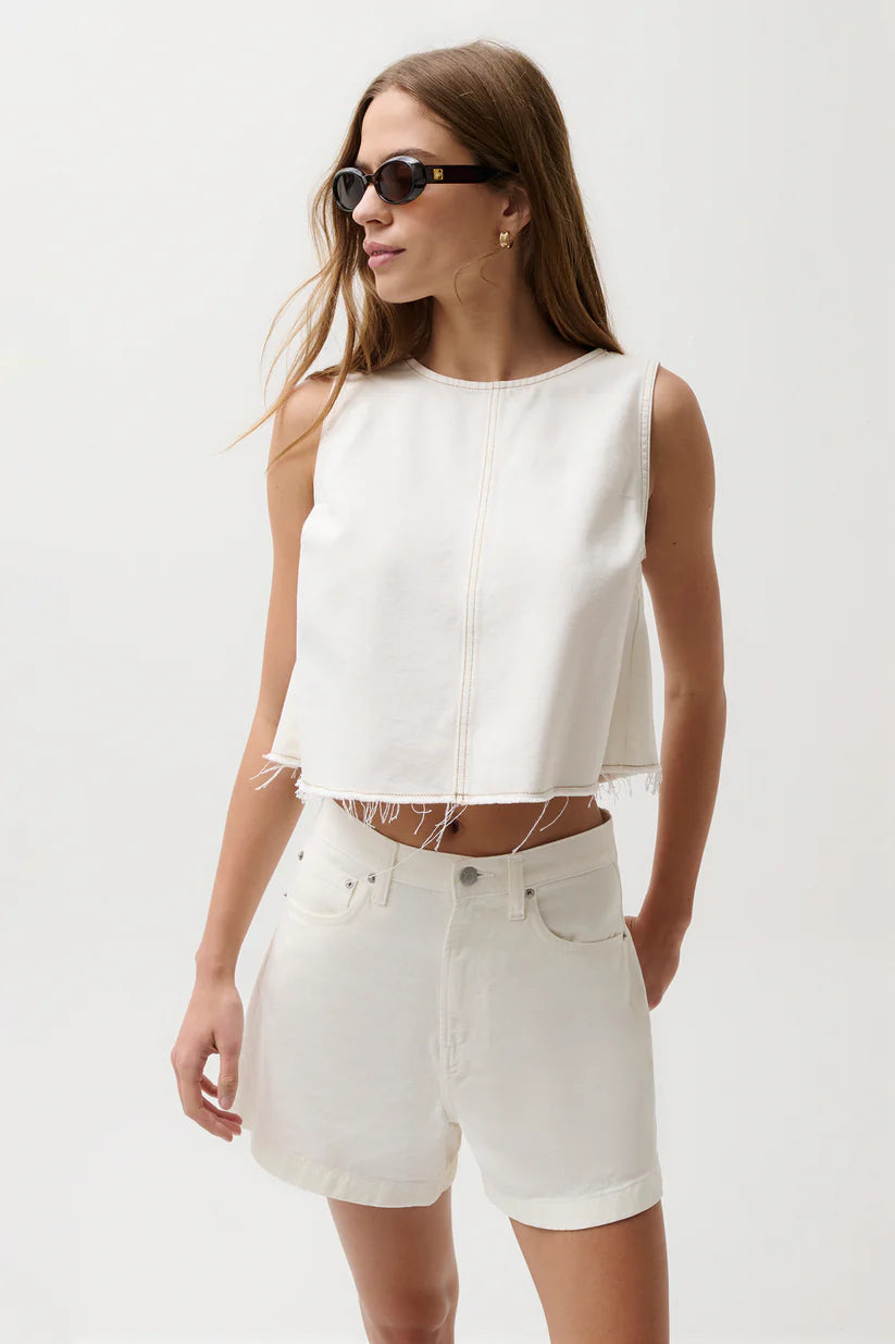 Pistola Rue Cropped Swing Shirt