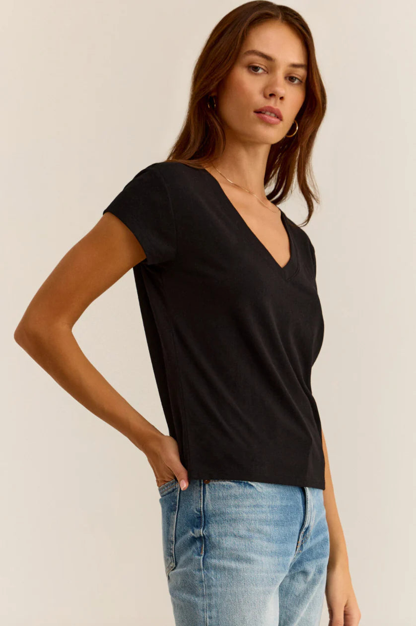 Z supply Modern Tri Blend V-Neck Tee - T-Shirt - Z Supply - The TLB Boutique