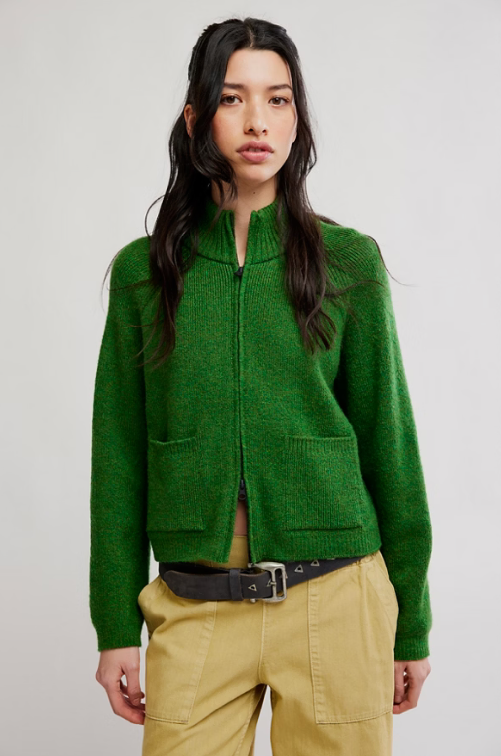 Free People WTF on it Half Zip