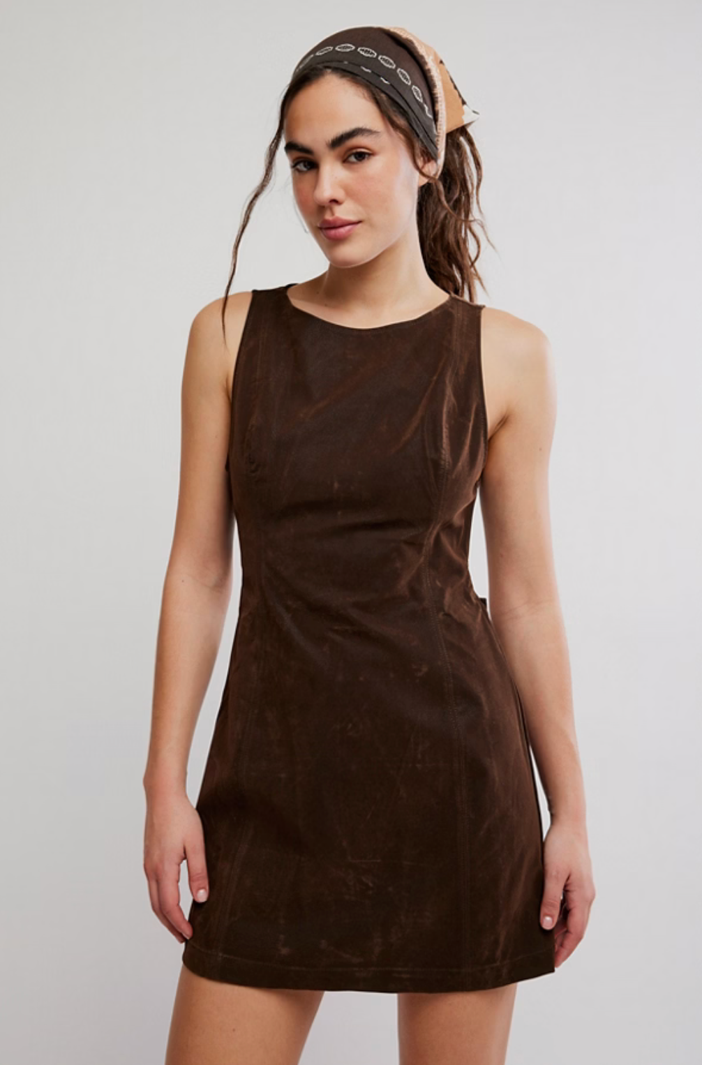 Free People Atlas Suede Mini Dress