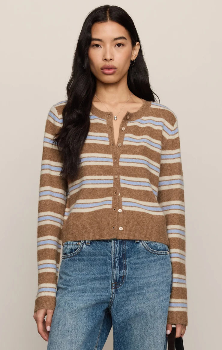 Z Supply Medina Stripe Cardigan