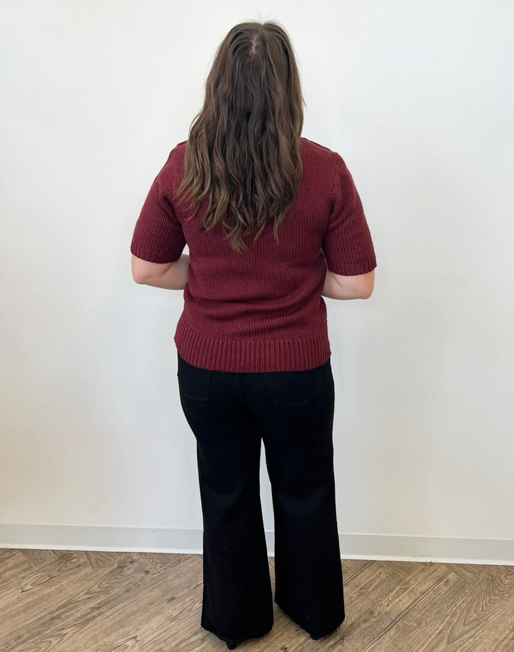 Ada Short Sleeve SweaterSweater