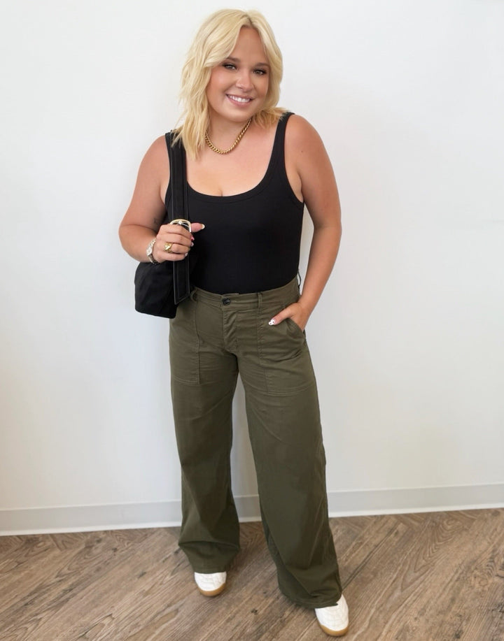 Addy Ribbed BodysuitBodysuit
