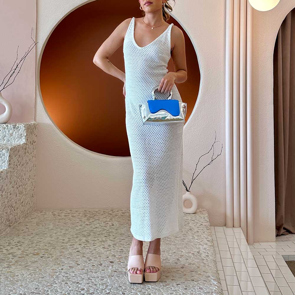 Akari Black Recycled Vegan Top Handle BagHand BagYN7725K