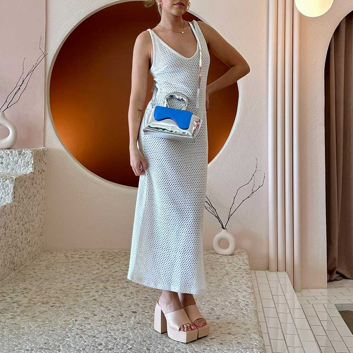 Akari Black Recycled Vegan Top Handle BagHand BagYN7725K