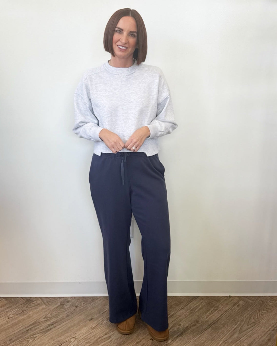 Alayna Long Sleeve Semi Cropped Pulloverpullover