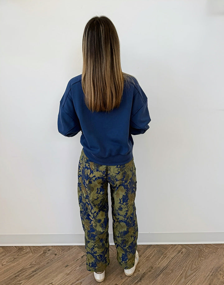 Alayna Long Sleeve Semi Cropped Pulloverpullover