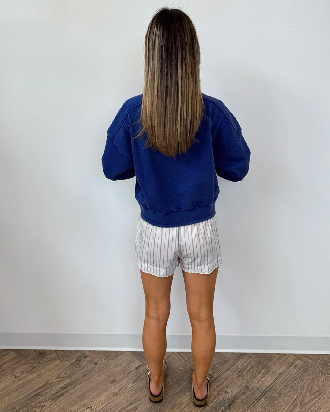 Alayna Long Sleeve Semi Cropped Pulloverpullover