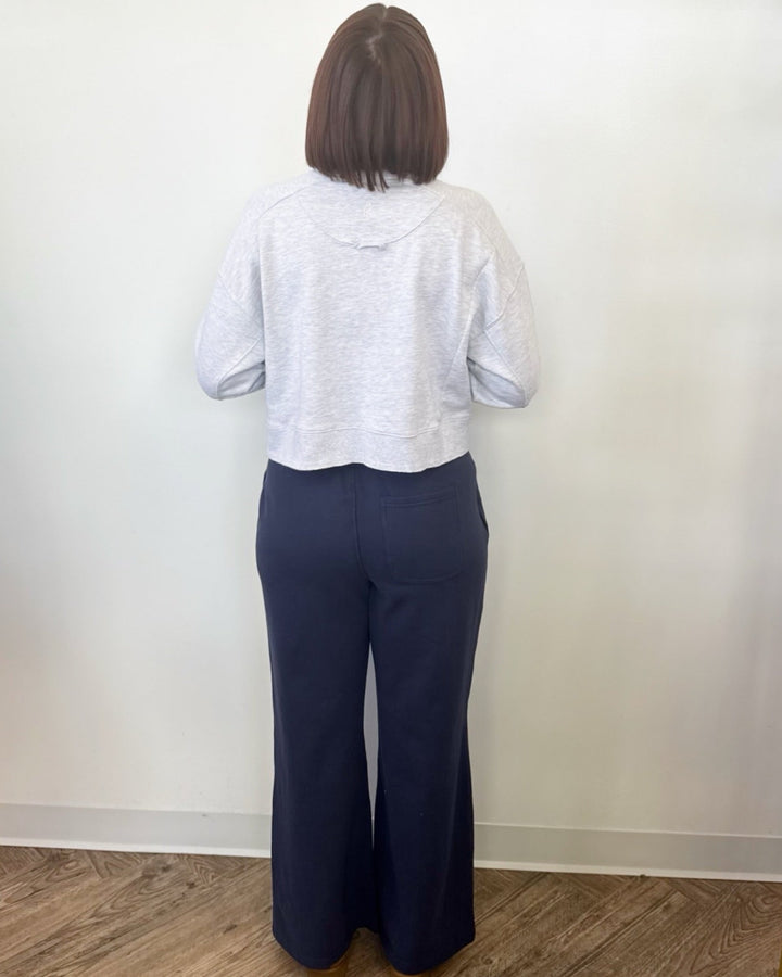 Alayna Long Sleeve Semi Cropped Pulloverpullover