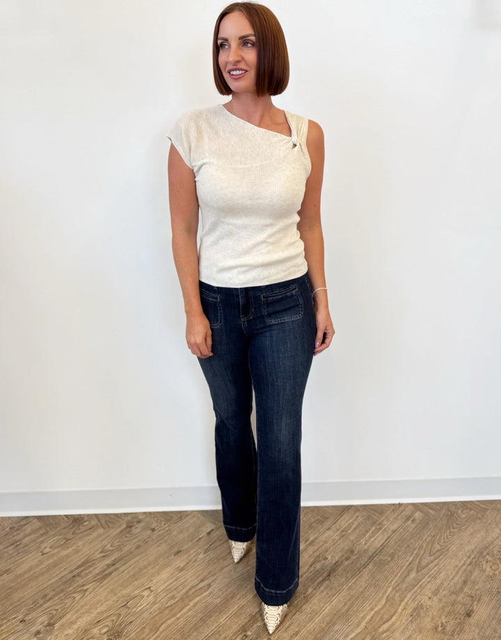 Amos Sleeveless Knit Tankknit top