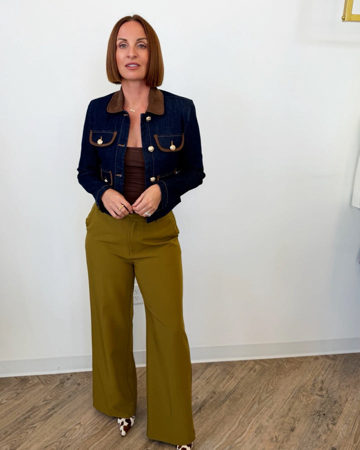 Annabelle Cropped Denim Jacketdenim jacket