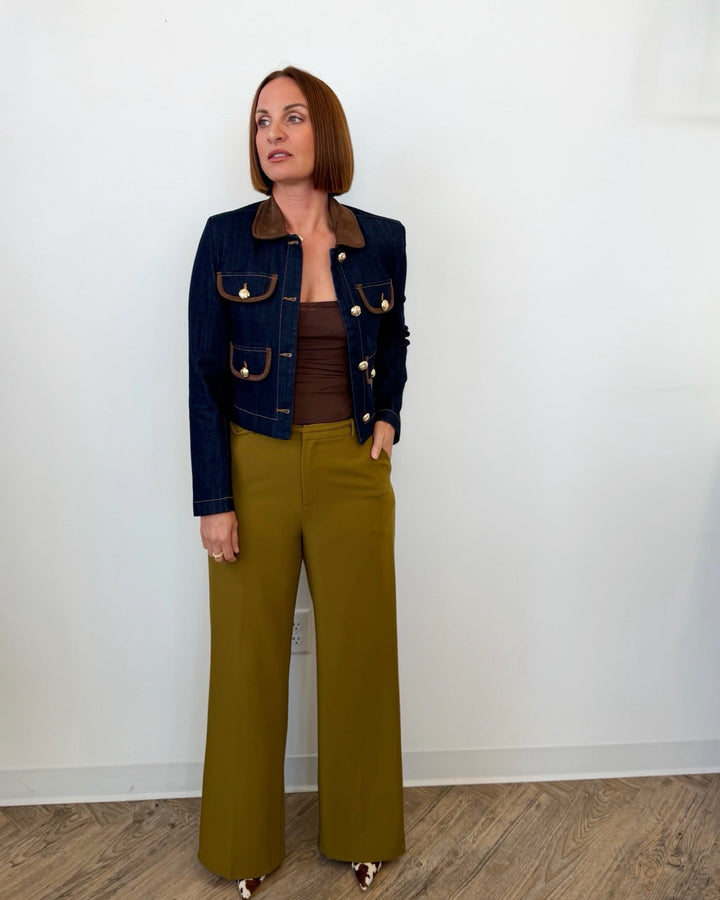 Annabelle Cropped Denim Jacketdenim jacket