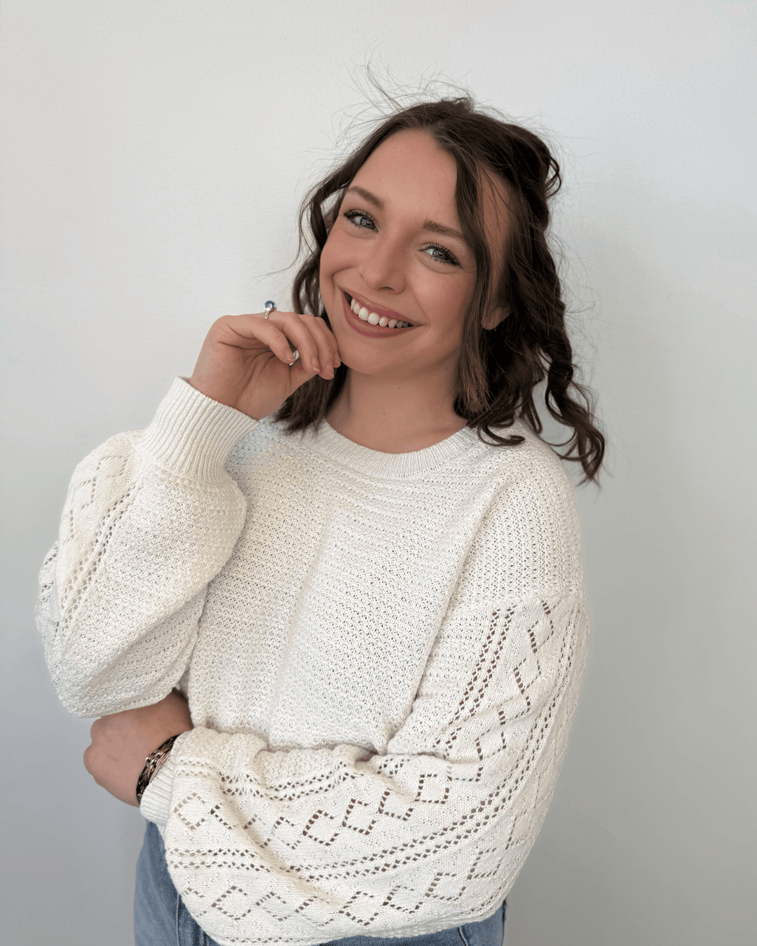 August Crochet SweaterSweater