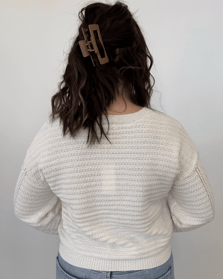 August Crochet SweaterSweater