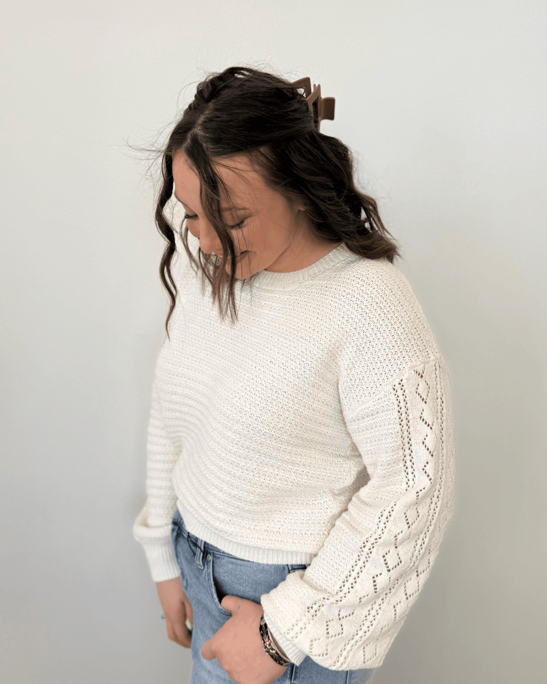 August Crochet SweaterSweater