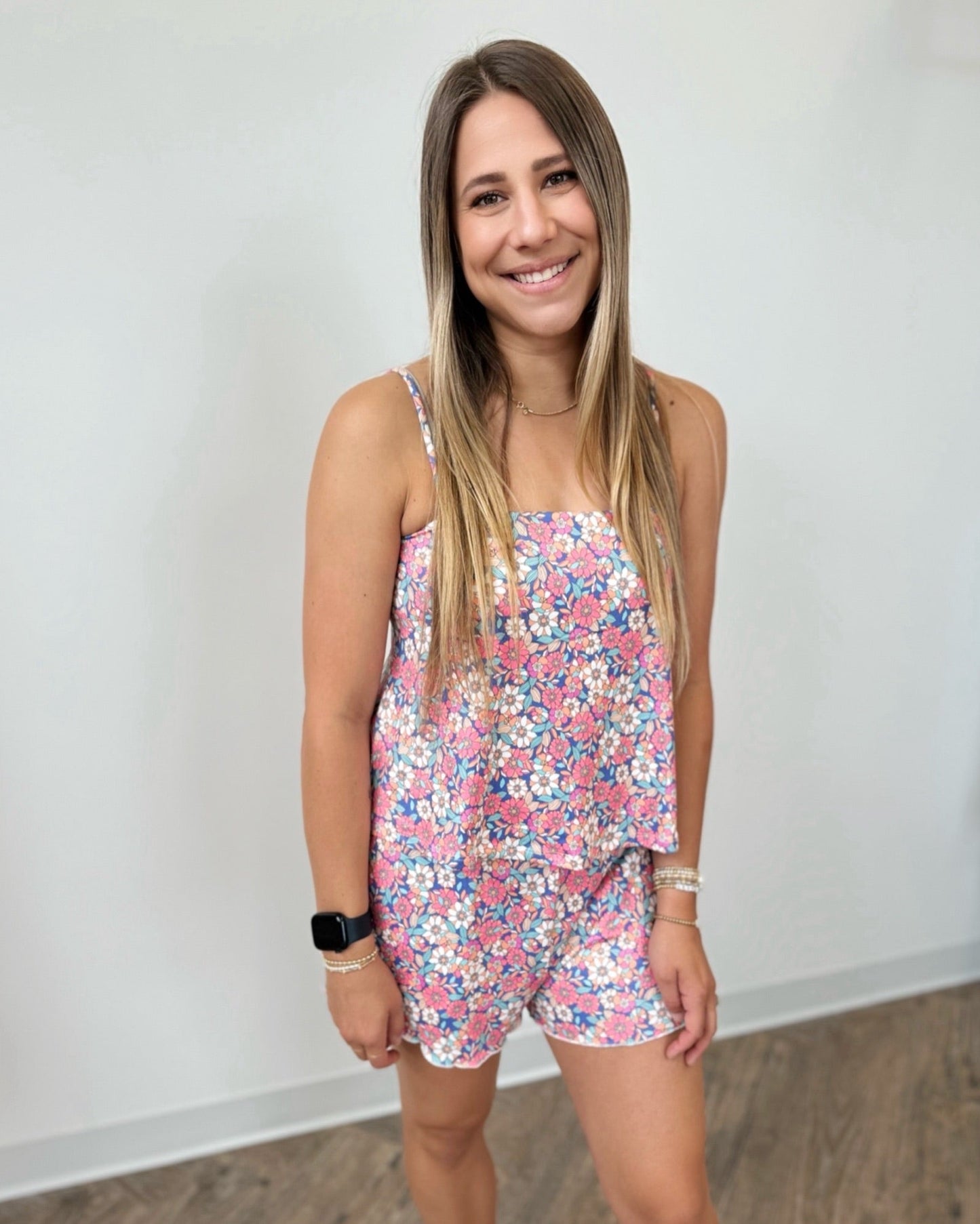 Ava Floral Printed TankLoungewear