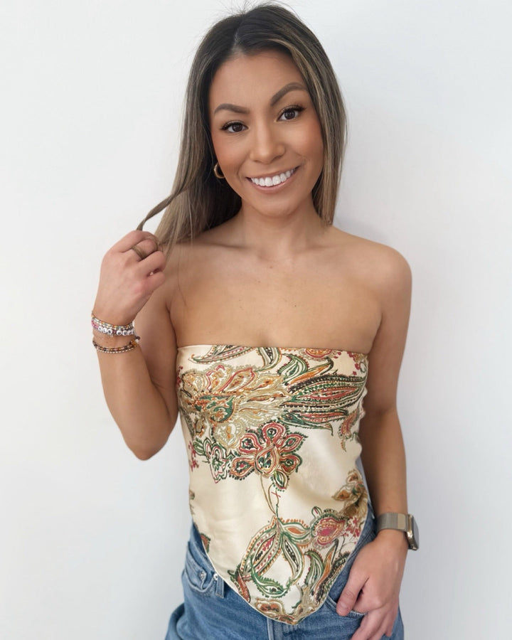 Azure Bandana Tube Toptube top