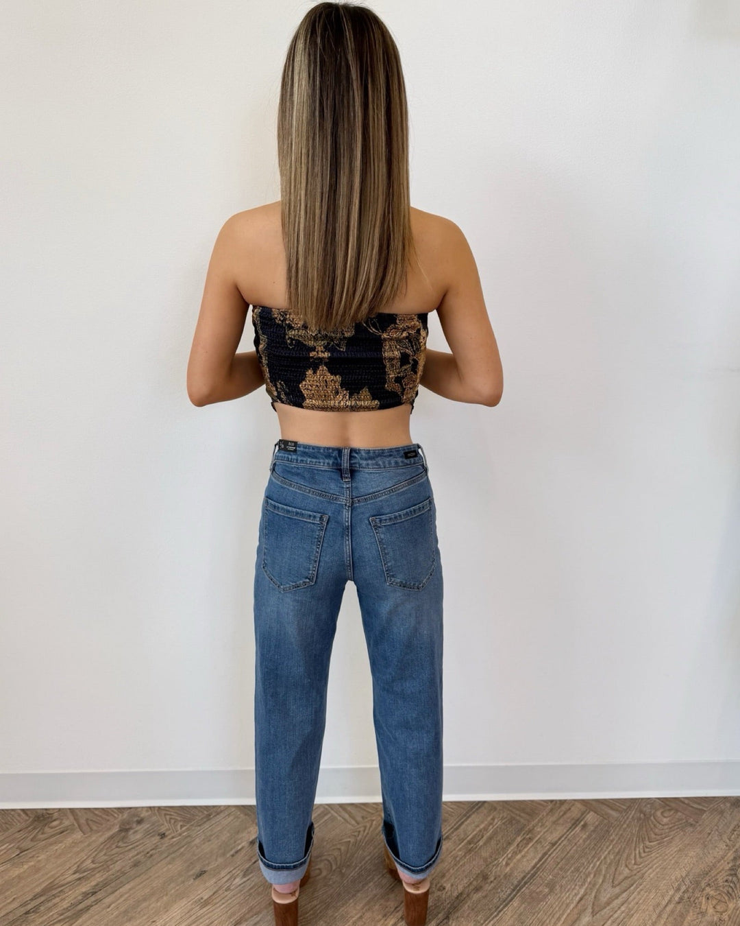 Azure Bandana Tube Toptube top