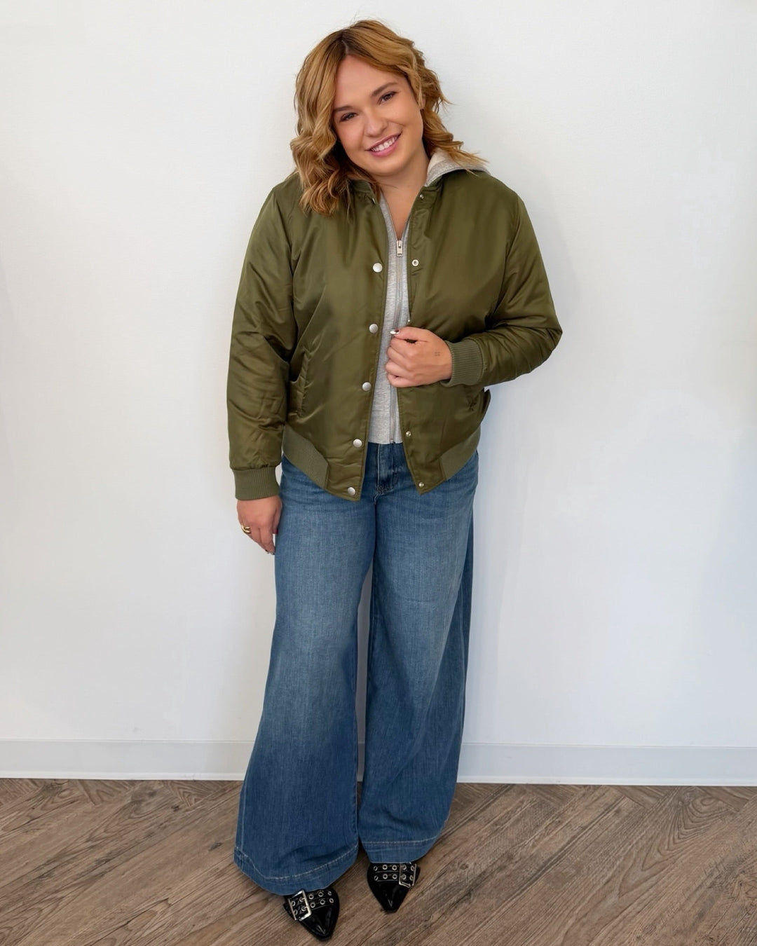 Bailey Bomber with Removable Hoodjacket
