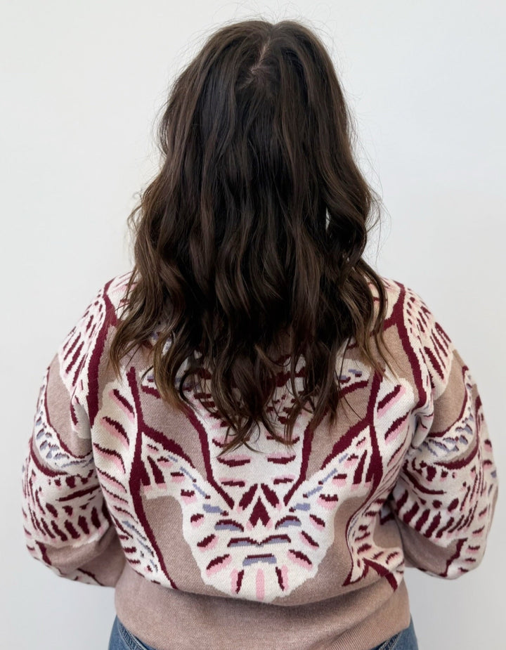 Barlow Detailed Knit Long Sleeve SweaterSweater