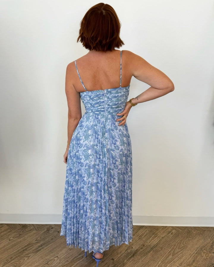 Bayley Pleated Floral Maxi Dressmaxi dress