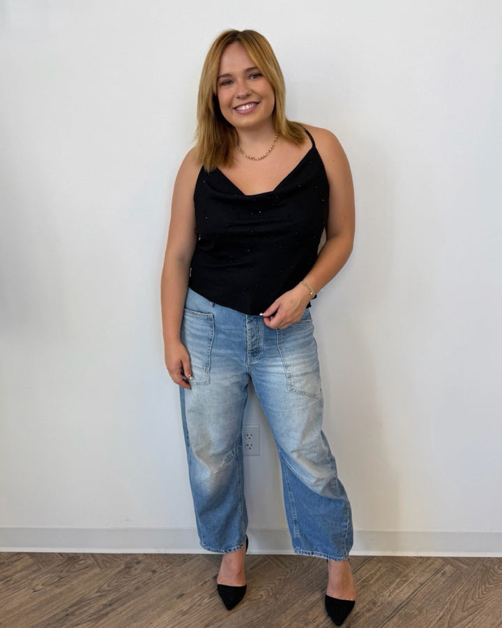 Bishop + Young Audrina Studded Camisleeveless top