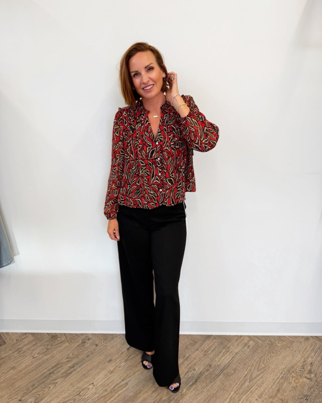 Bishop + Young Colette Wide Leg Pantwide leg trouser