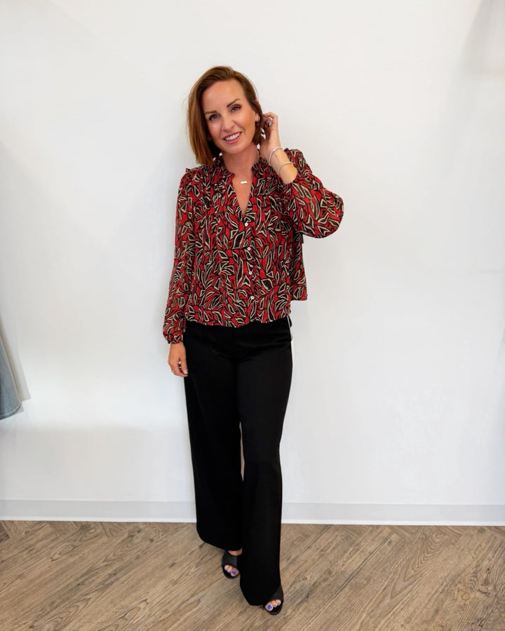 Bishop + Young Colette Wide Leg Pantwide leg trouser