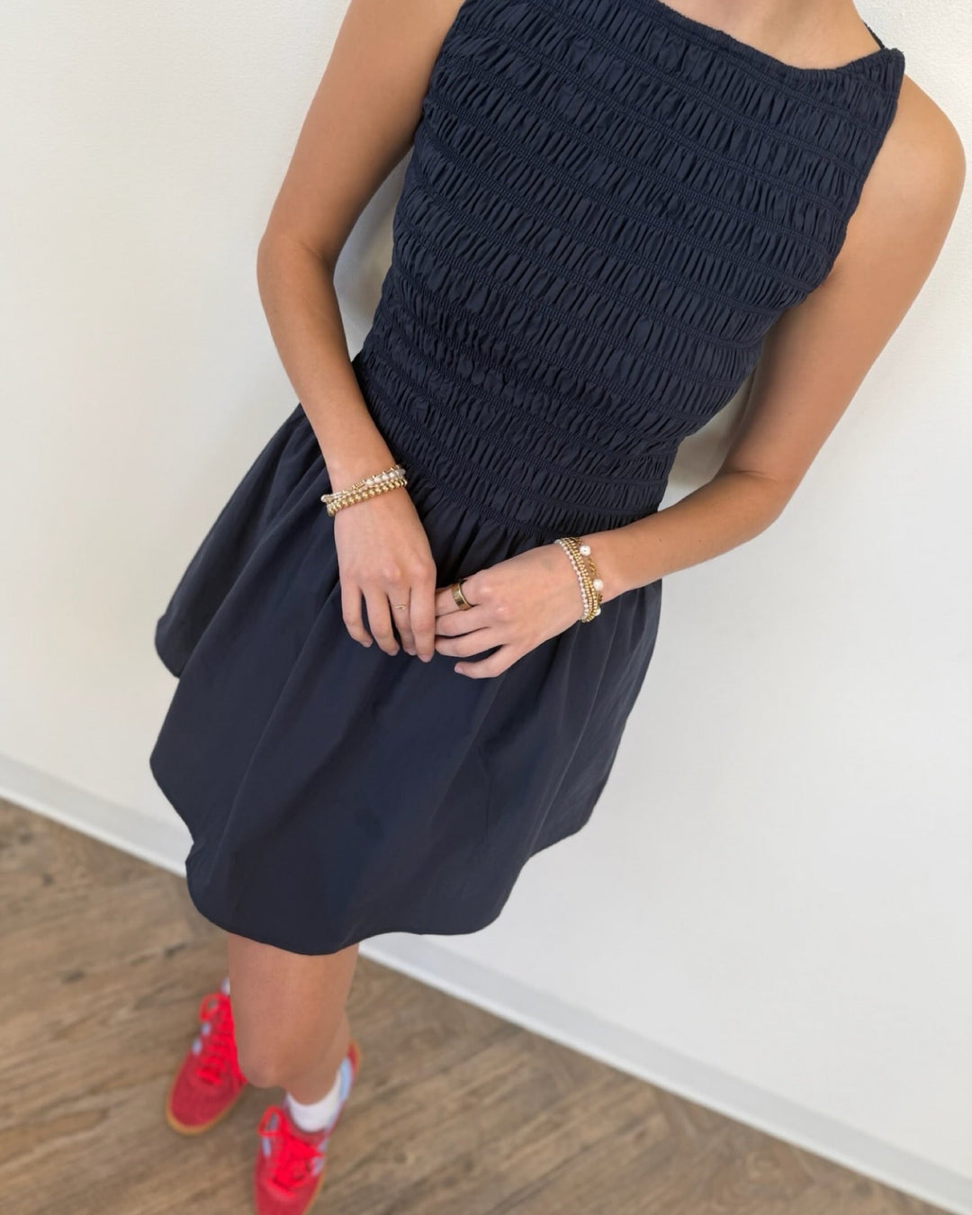 Bishop + Young Emilie Boatneck Mini Dressmini dress