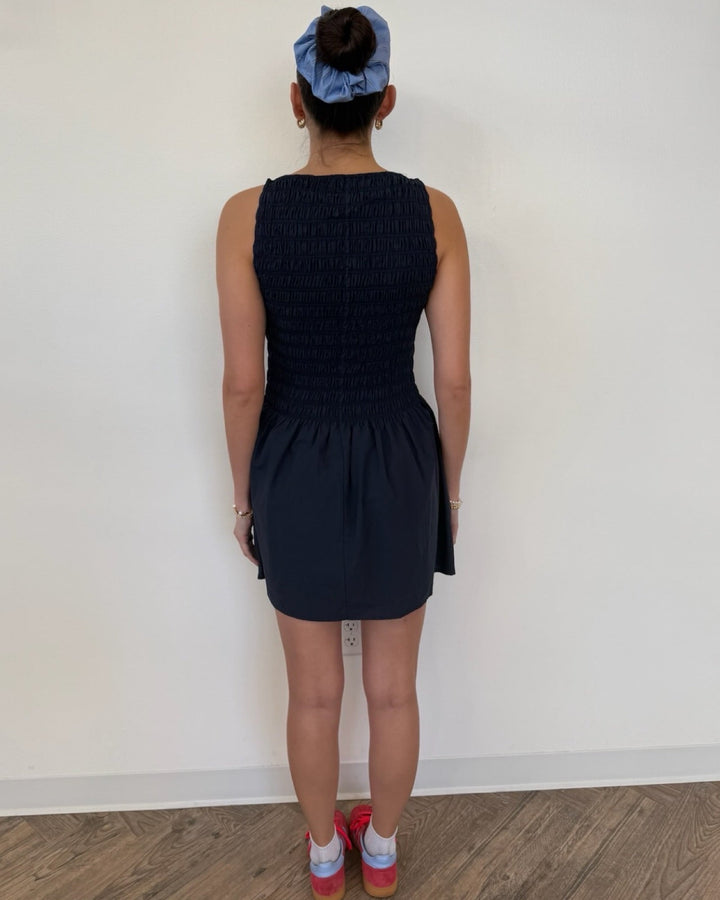 Bishop + Young Emilie Boatneck Mini Dressmini dress