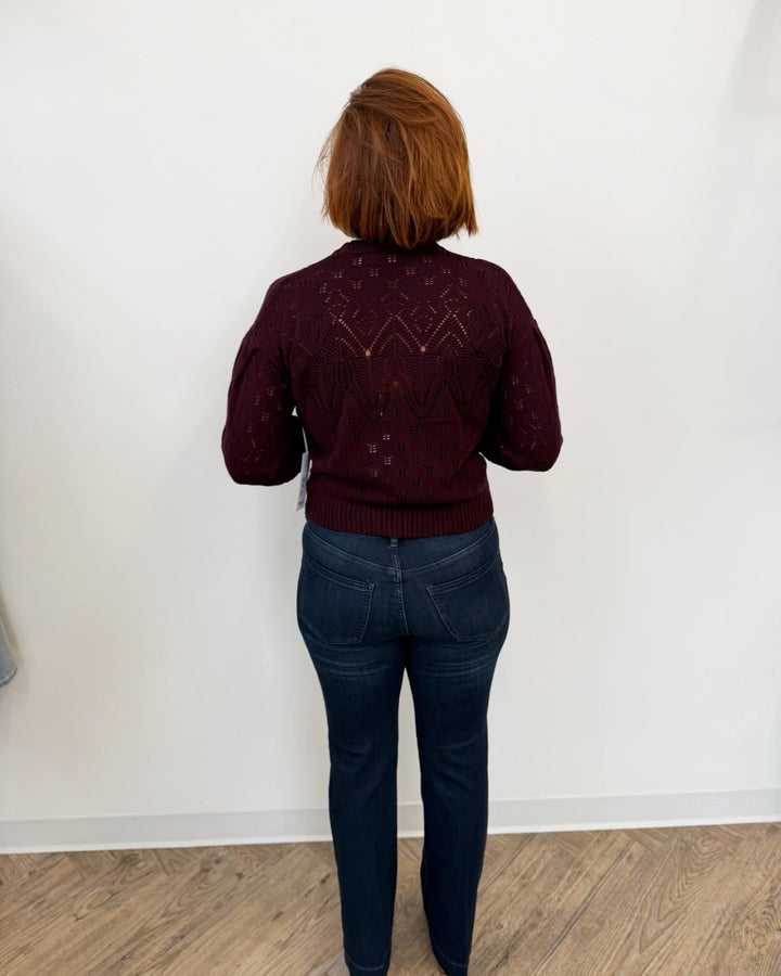 Bishop + Young Forever Pointelle Sweaterlong sleeve knit