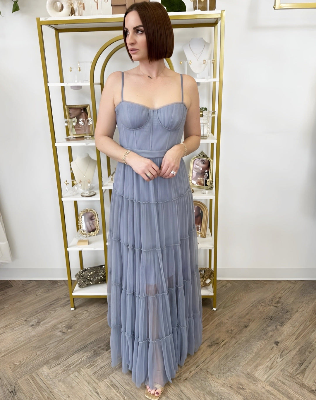 Blaine Tiered Maxi DressDress